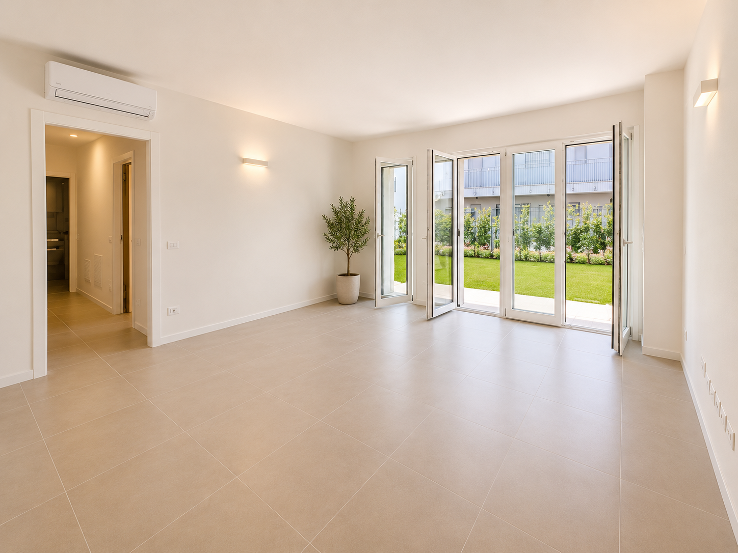 Soggiorno con terrazzo