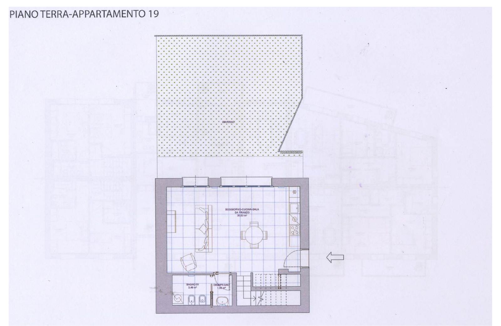 Duplex B app. 19 – Piano Terra